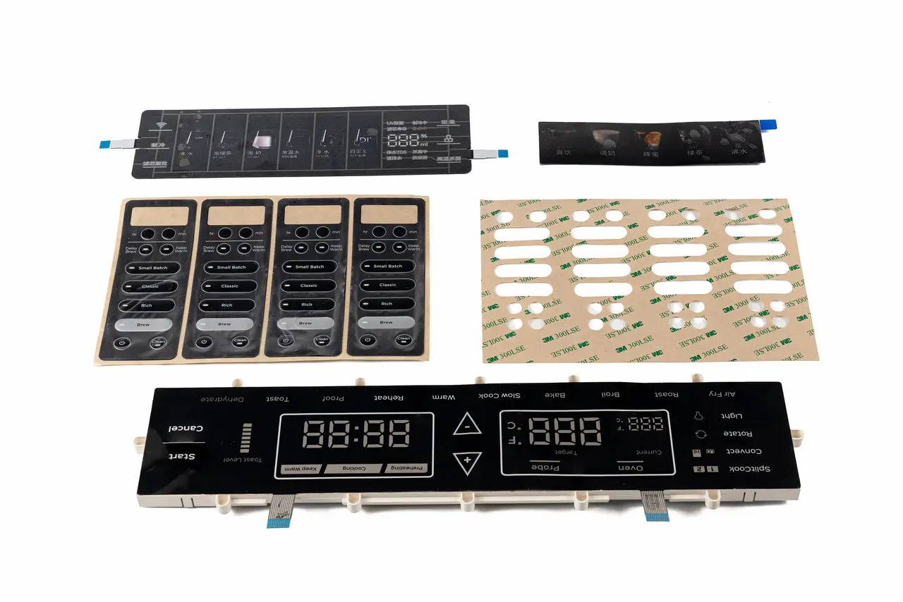 Piezas adhesivas troqueladas personalizadas para montaje industrial