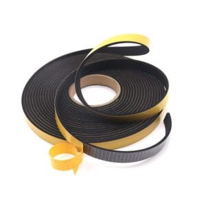 Cinta adhesiva de doble cara de EPDM y fibra
